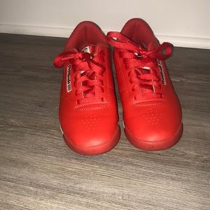 Reebok Red sneakers